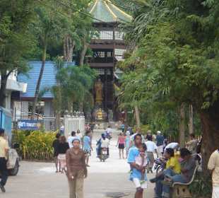 Blick in einen Teil der weitläufigen Anlage