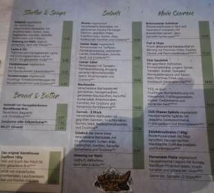 Speisekarte