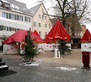 Markt in Hersbruck am Tag