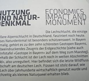 Hinweis zum Wasserfall