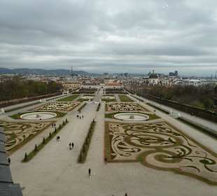 Belvedere mit Blick über die Stadt