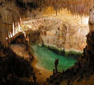 Einer der unterirdischen Seen