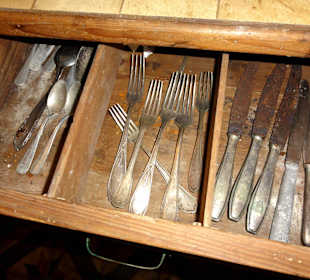 In der Küche des Moorhofes