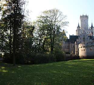Nordansicht vom Schloss