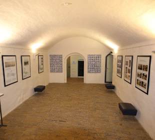 Unteres Gewölbe im Museumseingang