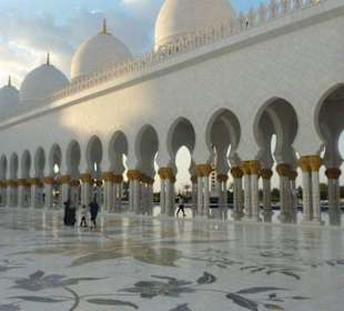 Sheikh Zayed Moschee in Abu Dhabi