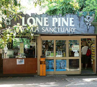 Eingang zum Lone Pine Koala Sanctuary