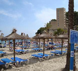 Schöner Sandstrand in Paguera