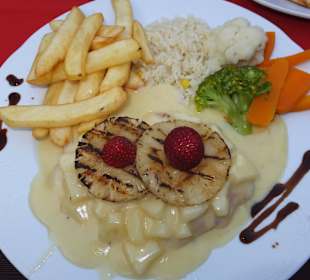 Huhn a la Creme Hawai