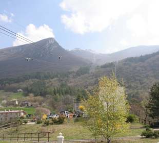 Monte Baldo bei diesiger Sicht