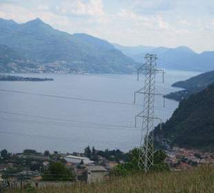 Blick von Stazzona zum See