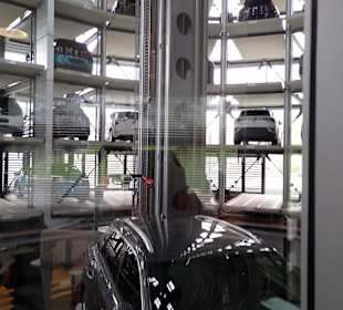 Hochregallager in  der Autostadt