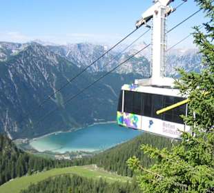 Bergfahrt mit der Rofanbergbahn
