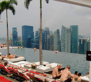 Pool in luftiger Höhe