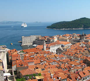 In Dubrovnik vor Anker