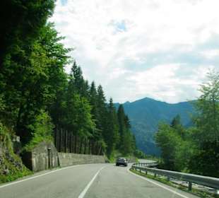 Abfahrt Plöckenpass