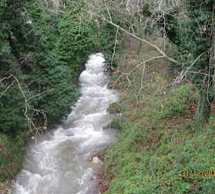 Wasserfall im Winter
