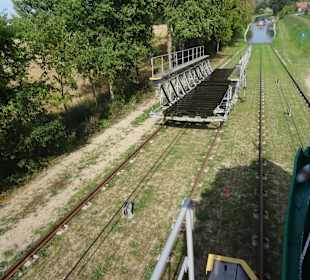 Begenung mit dem Gegenrollwagen