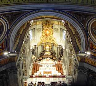 Petersdom - Blick von der inneren Kuppelrundgang