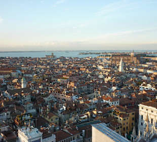 Venedig vom Campanile aus gesehen