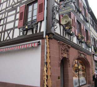 Altstadt Wissembourg im Winter