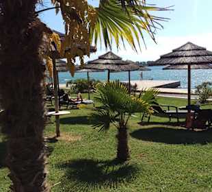 Liegen am Meer