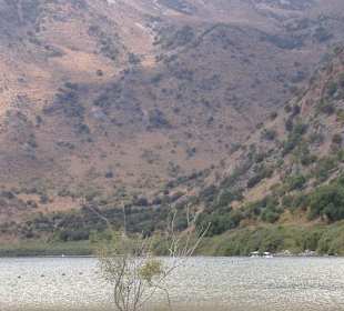 Blick auf Kournas-See