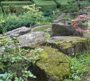 Spaziergang durch den Japanischen Garten