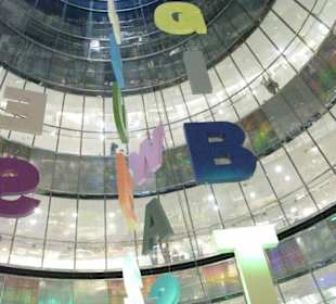 Kuppel in den Galeries Lafayette