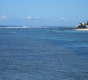 Eindrücke vom Strand in Saint-Pierre