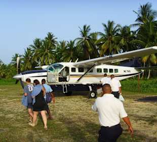 Rückflug nach Ausflugstag