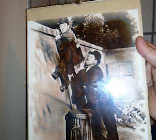 Auf der Toilette Dick & Doof