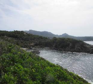 Blick auf die Anlegestelle