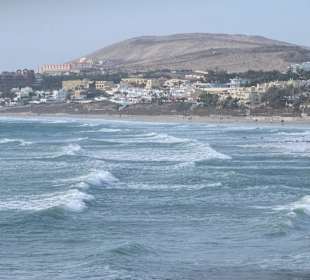 Vom Volleyballfeld aus