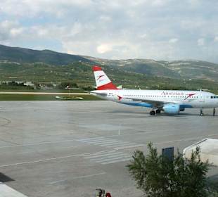 Blick auf das Flugfeld