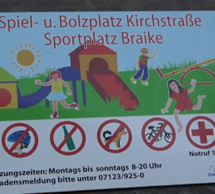 Spielplatz am Sportplatz