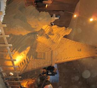 Leuchtturm von Hinten