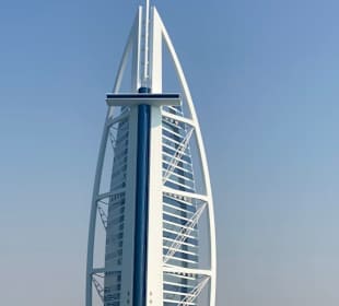 Burji al Arab per Speedboot 