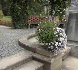 Innerer italienischer Rosengarten