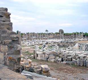 Antike Stätten in Side