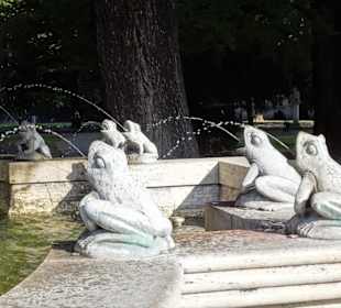 Ansichten des Froschbrunnens