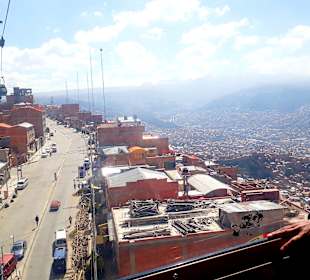 Ausblick Linea Plateada