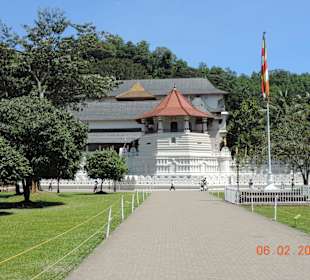 Der Zahntempel in Kandy