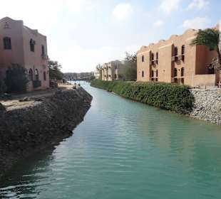Kanal in El Gouna