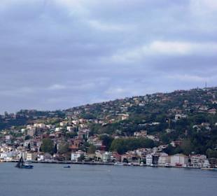 26.10.Rückfahrt von Jalta nach Santorin Durchfahrt 