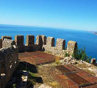Burg von Alanya (Ic Kale) An&/Abfahrt