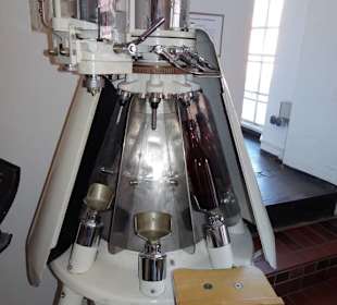 Flaschenbefüllung im Brauereimuseum