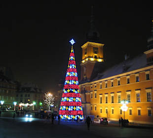 Königsschloss am Abend 
