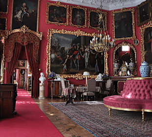 Salon Czerwony Muzeum Zamoyskich