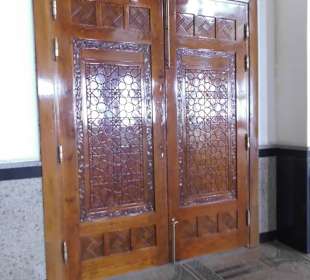 In der Moschee.